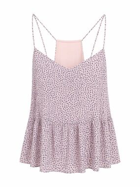 Loft peplum tank top, small
